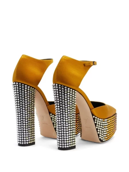 Körömcipő Giuseppe Zanotti sárga