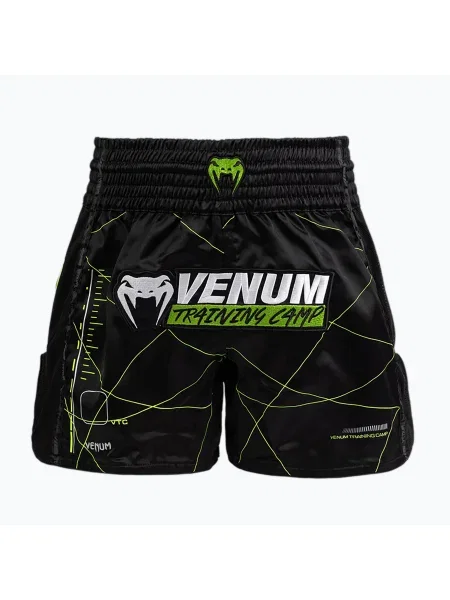 Venum Training Camp мъжки шорти за тренировка черно/нео зелено черно
