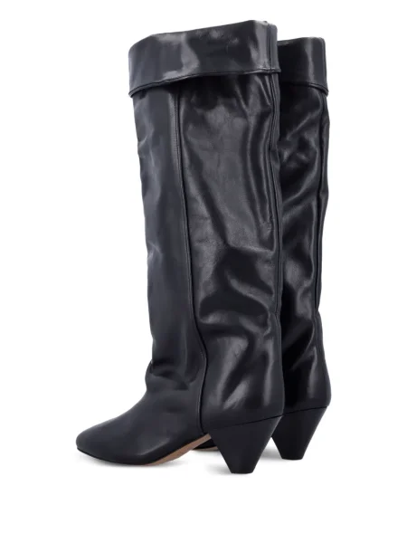 Botine Isabel Marant din piele negru