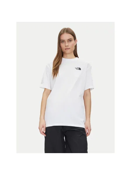 The North Face Marškinėliai Oversize balta