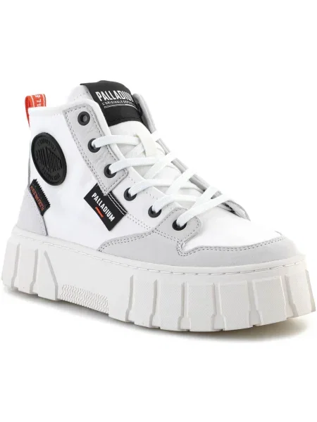Sneakerși Palladium alb