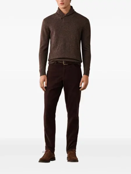 Gulerat pulover Hackett London maro