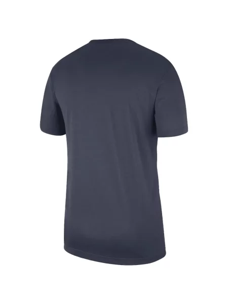 Bikerské tričko Nike s potiskem bez rukávů modré