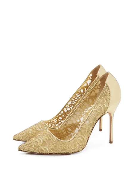 Pantofi cu toc Manolo Blahnik plasă