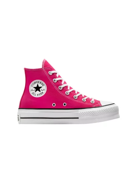 Členkové topánky Converse biela