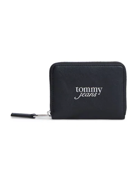 Tommy Jeans Peňaženka BOLD MED ZA' čierna