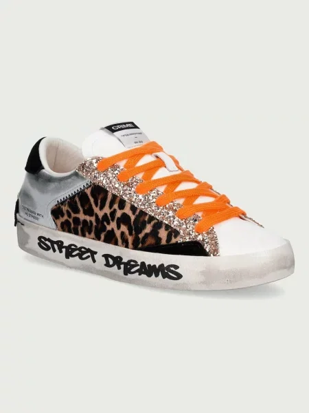 Crime London DISTRESSED sneakers pentru femei maro
