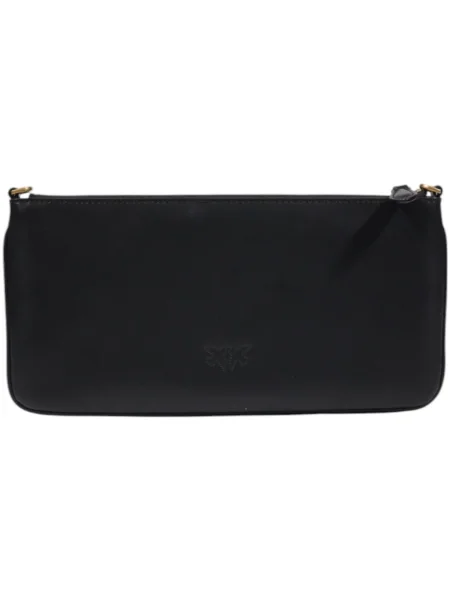 Geantă de mână Pinko din piele fără toc plic negru