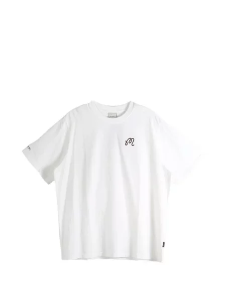 Golf tricou Malbon Golf cu imagine alb