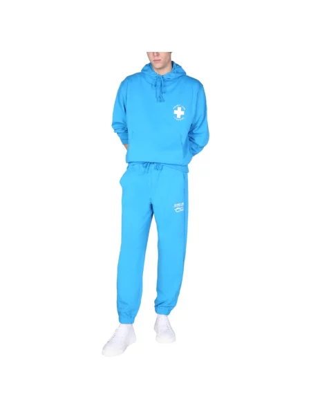 Spodnie Helmut Lang niebieskie