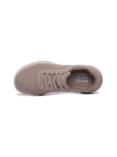 Tenisky Skechers béžová