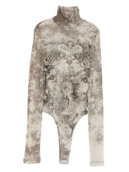 Body Jean Paul Gaultier cu imagine gri
