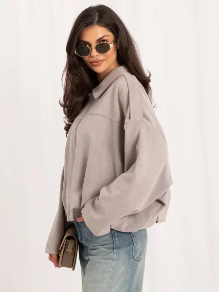 Bomber jakna Italy Moda siva