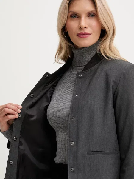 Куртка United Colors of Benetton демісезонна сірий