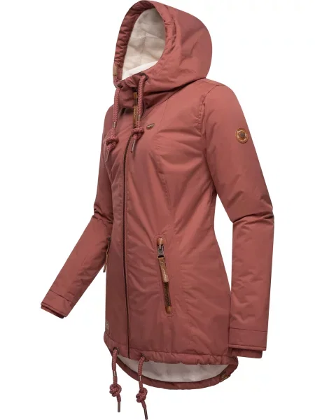 Ragwear Geacă funcțională Zuzka ruginiu maro