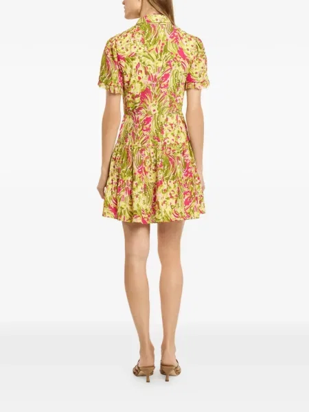 Rochie Cinq A Sept cu model floral cu imagine roz