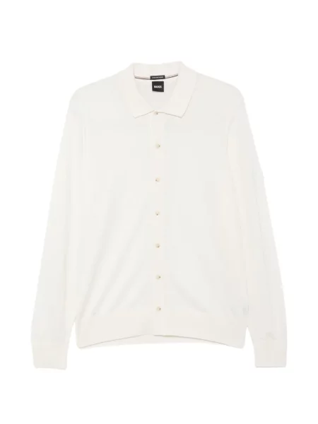 Cardigan Boss alb