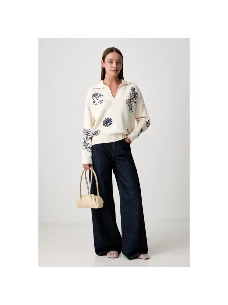 Sweter Scotch & Soda beżowy