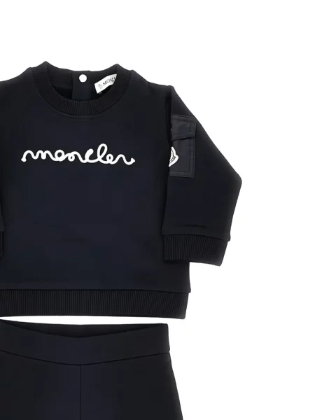 Komplet dresowy dziecięcy Moncler Enfant czarny
