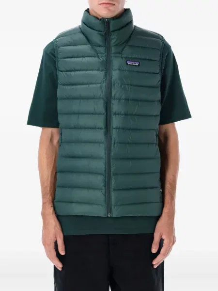 Vestă din puf Patagonia verde