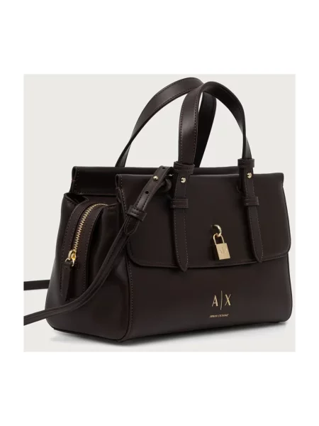 Torebka Armani Exchange brązowa