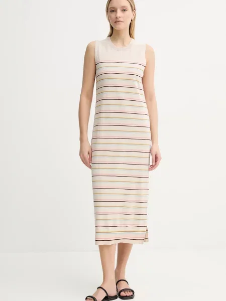 PS Paul Smith rochie maxi mulata bej