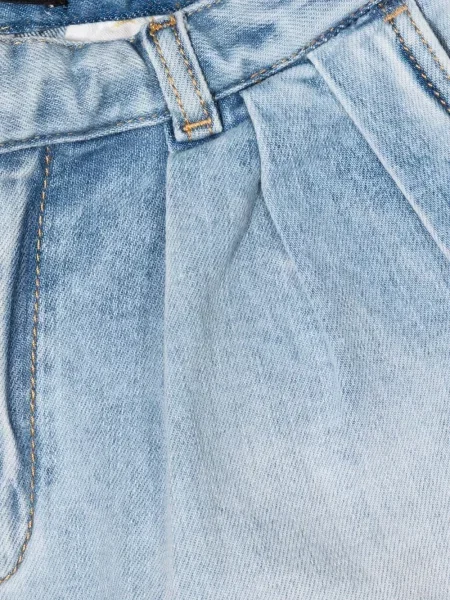Szorty jeansowe dziecięce Dsquared2 niebieskie