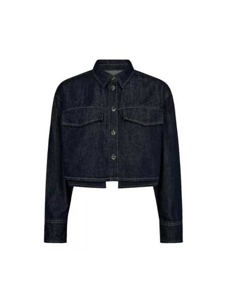 Ivy Copenhagen Tricou IVY-Brooke denim negru