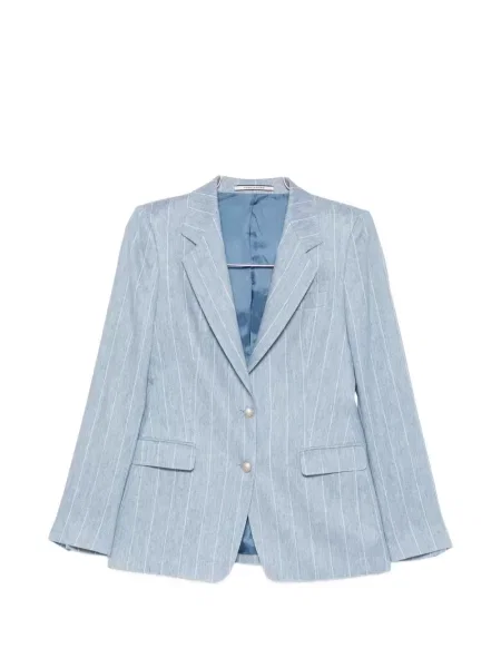 Kurtka Tagliatore w paski niebieska