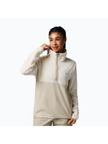 Bluză fleece pentru femei Cotopaxi Amado Fleece Pullover chalk and mineral