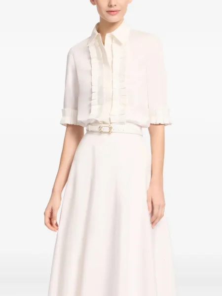 Cămașă Elie Saab plisată