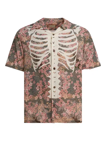 Риза Kapital на цветя с принт розово