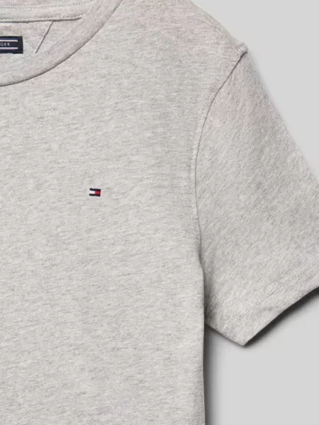 T-shirt z wyhaftowanym logo Tommy Hilfiger Teens