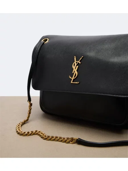 Geantă Saint Laurent din piele negru
