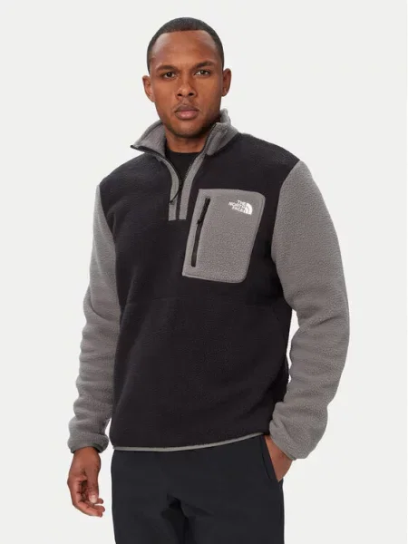 THE NORTH FACE Športový sveter Yumiori sivá čierna