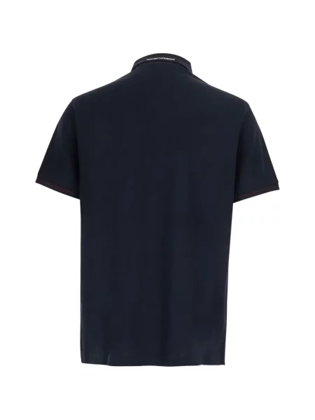 Polo Emporio Armani με κέντημα μπλε