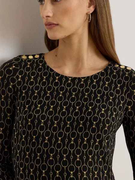 Сукня Lauren Ralph Lauren mini облягаюча чорний