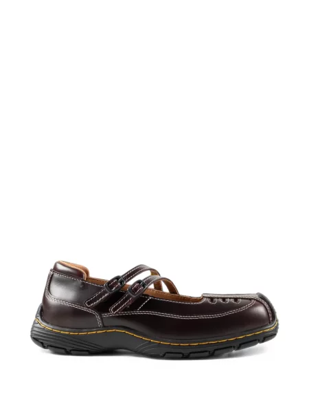 Balerini Dr. Martens cu cataramă maro