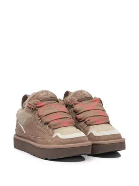 Top Ugg din piele de căprioară chunky maro