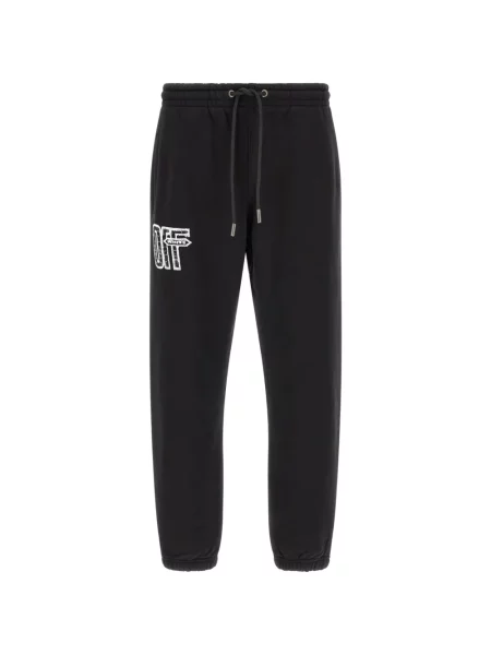 Pantaloni de jogging Off-white alb