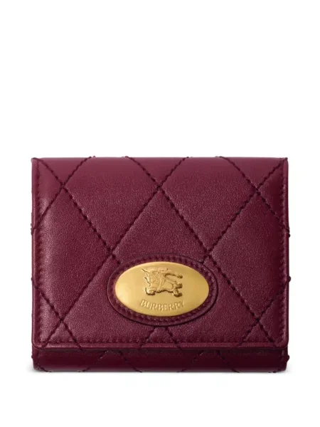 Portofel Burberry matlasat roșu