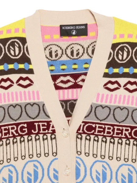 Cardigan Iceberg tricotate cu imagine