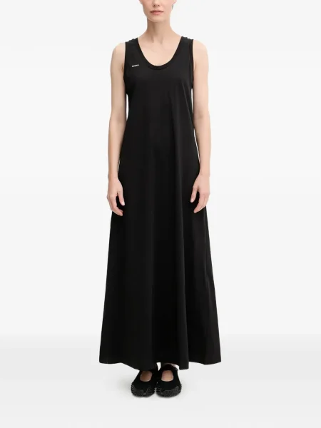Rochie maxi Pangaia de costum negru