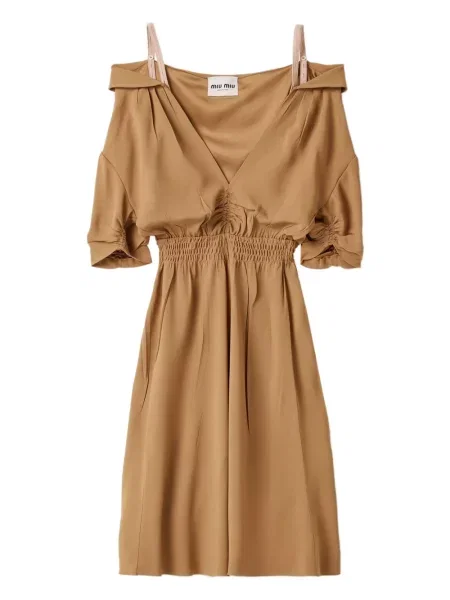 Rochie Miu Miu de costum maro