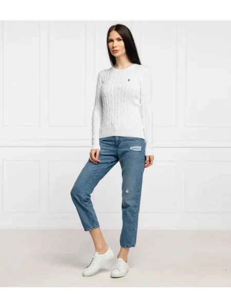 POLO RALPH LAUREN Tricou PRESENTE alb