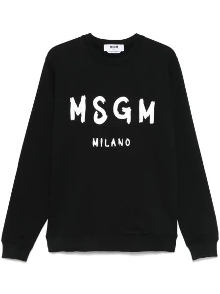 Mikina Msgm s potiskem černá