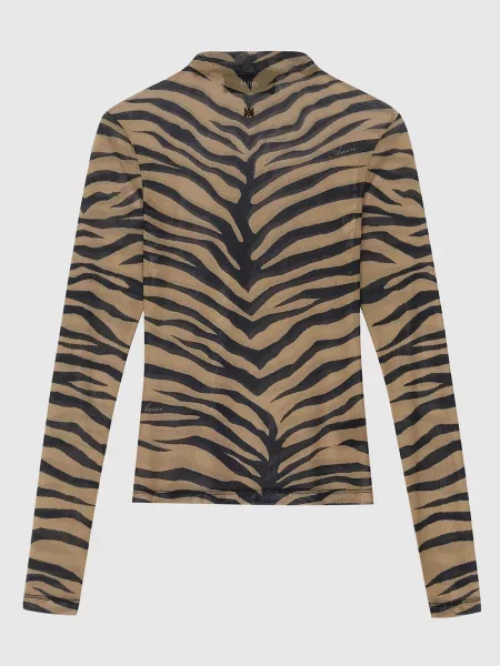 Топ ZEBRA Amiri коричневий