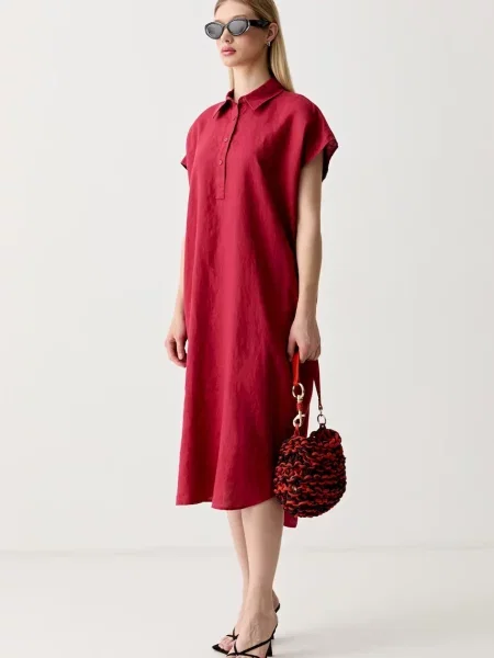 Льняное платье United Colors Of Benetton