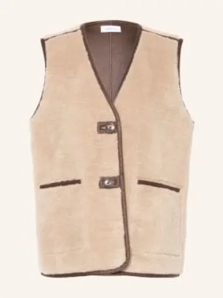 Darling Harbour Vesta Z Medvídkové Kožešiny beige béžová