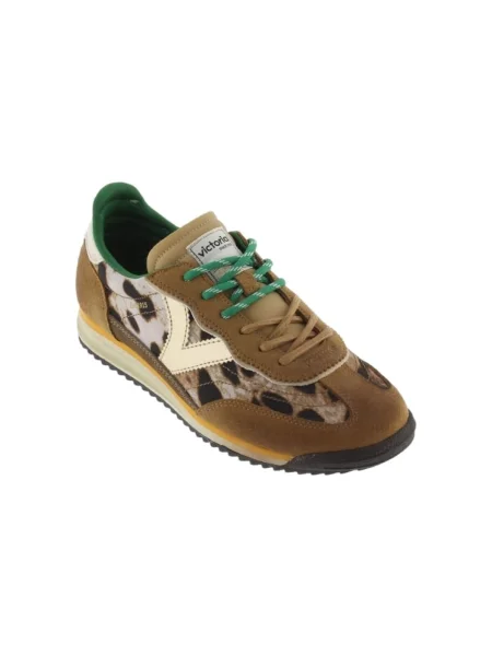 Sneakerși Victoria maro